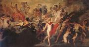 Peter Paul Rubens The Council of the Gods (mk05) Sweden oil painting artist